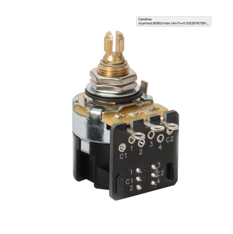 CTS - Push - pull Pot Split shaft - 500K - ohm - La Boîte Musicale - Potentiometers - CTS -
