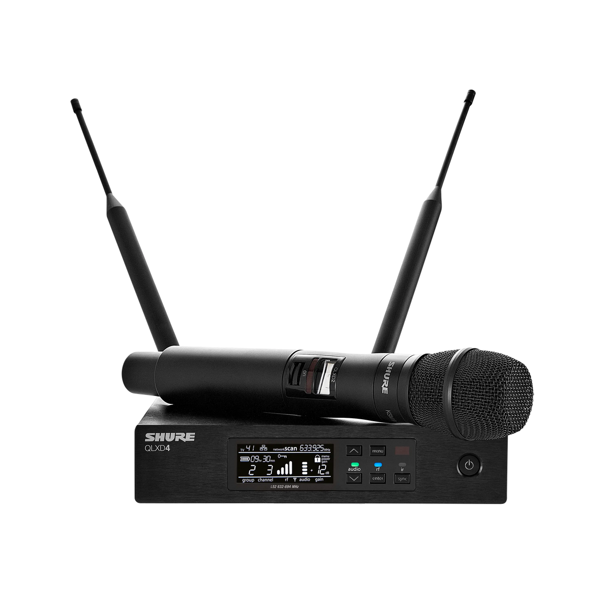 Shure QLXD2/KSM9-G50 - Wireless Handheld Transmitter with KSM9 Microphone - product view 2