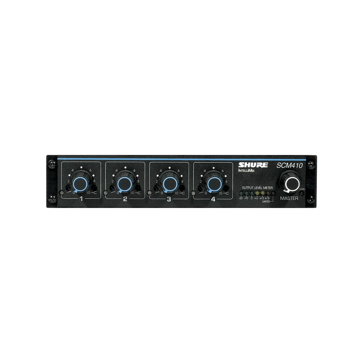 Shure SCM410 - 4 Channel Automatic Mixer with Intellimix - product view 1