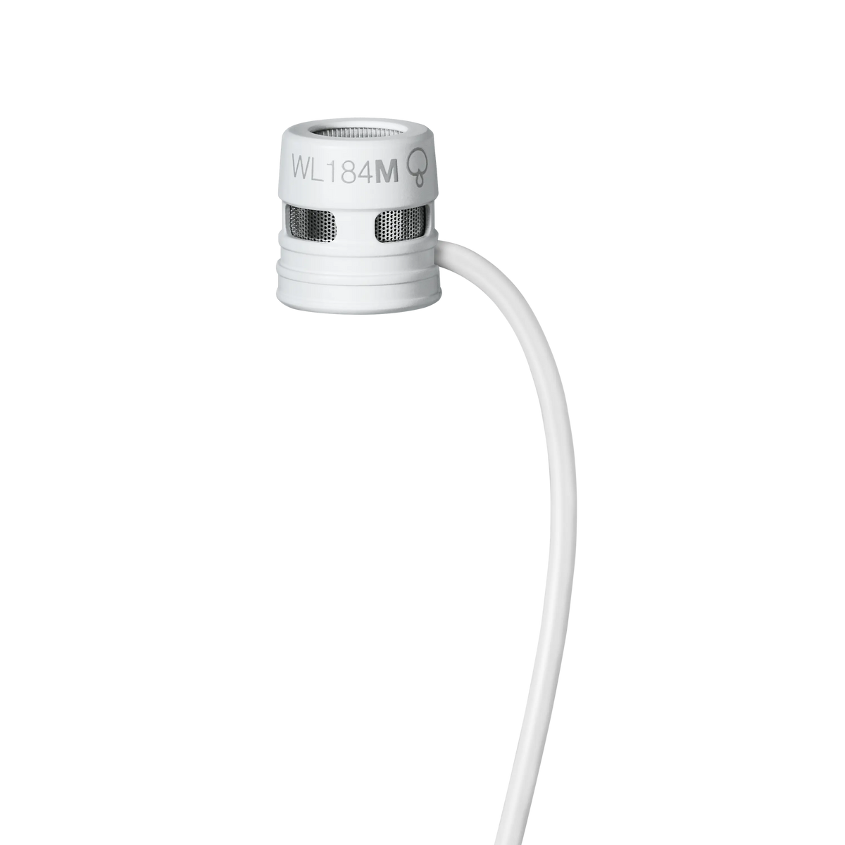Shure WL184MW/S-LM3 - Lavalier Microphone Supercard White - LEMO Termination - product view 2