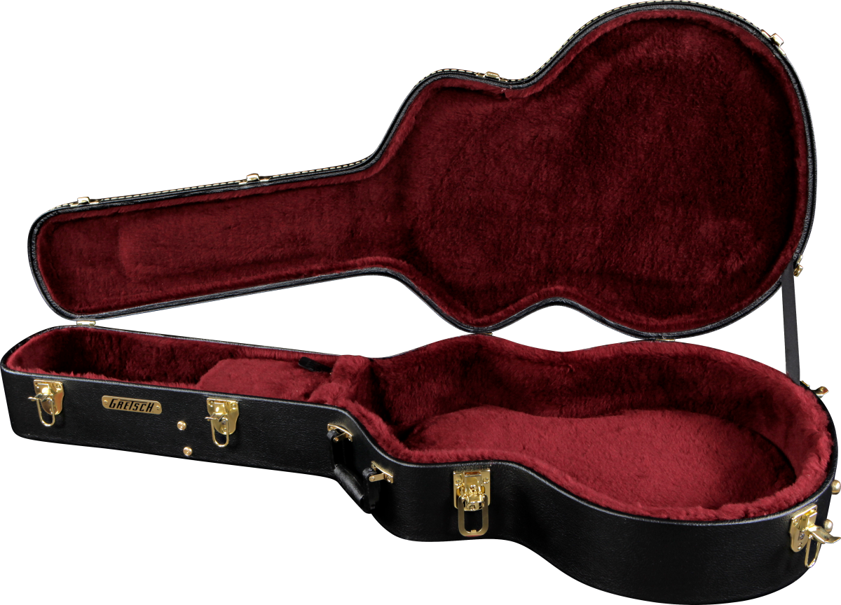 Gretsch G6241 16" Deluxe Hollow Body Electric Hardshell Case, Black