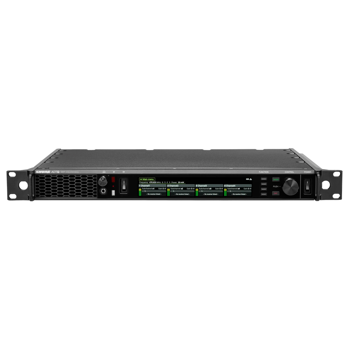Shure ADTQDC-G57 - Axient Digital PSM Quad Transmitter DC - product view 2