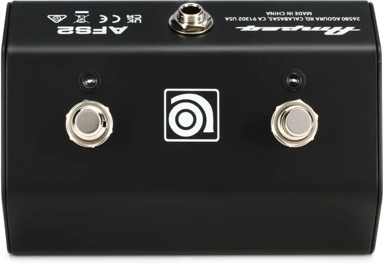 Ampeg AFS2 Dual-Button Amplifier Footswitch