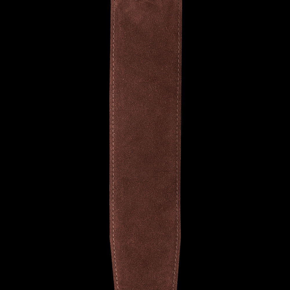 D'addario - SUEDE GUITAR STRAP Cognac