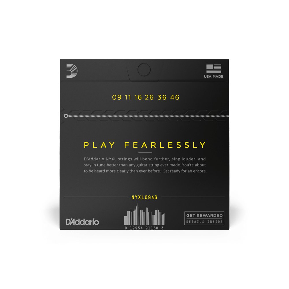 D'Addario - 09 - 46 Super Light Top/Regular Bottom Electric Guitar Strings - La Boîte Musicale - Electric Guitar Strings - D'addario -