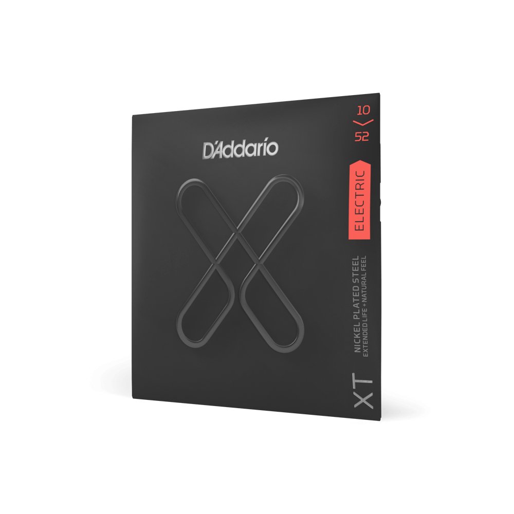 D'Addario - 10 - 52 Light Top/Heavy Bottom Coated Electric Guitar Strings - La Boîte Musicale - Electric Guitar Strings - D'addario -