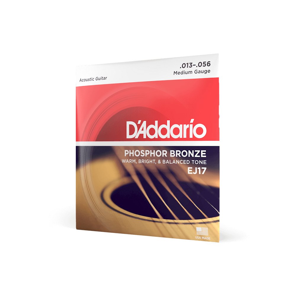 D'Addario - 13 - 56 Medium Acoustic Guitar Strings - La Boîte Musicale - Acoustic Guitar Strings - D'addario -