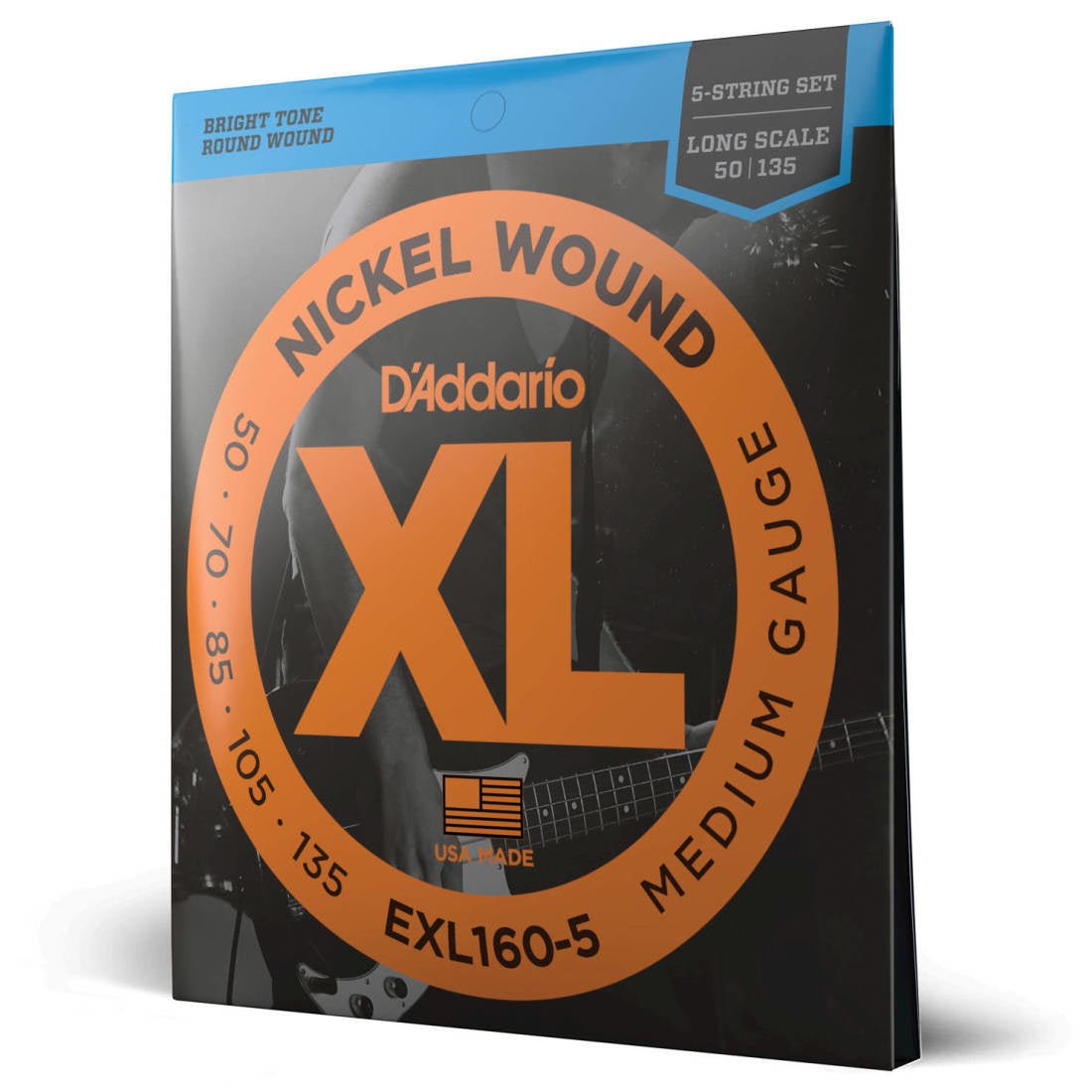 D'Addario bass strings 50 - 135 5 string - La Boîte Musicale - Electric Bass Strings - D'addario -