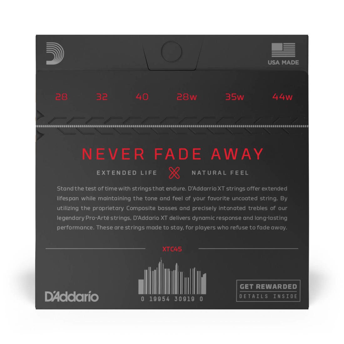 D'addario classical regular tension XT - La Boîte Musicale - Classical Guitar Strings - D'addario -