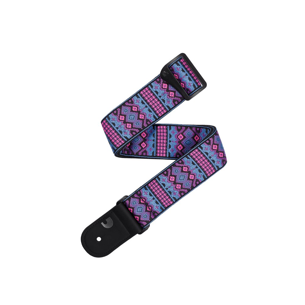 D'addario - Eco - Comfort Guitar Strap Outrun Woven - Aztec - La Boîte Musicale - D'addario -
