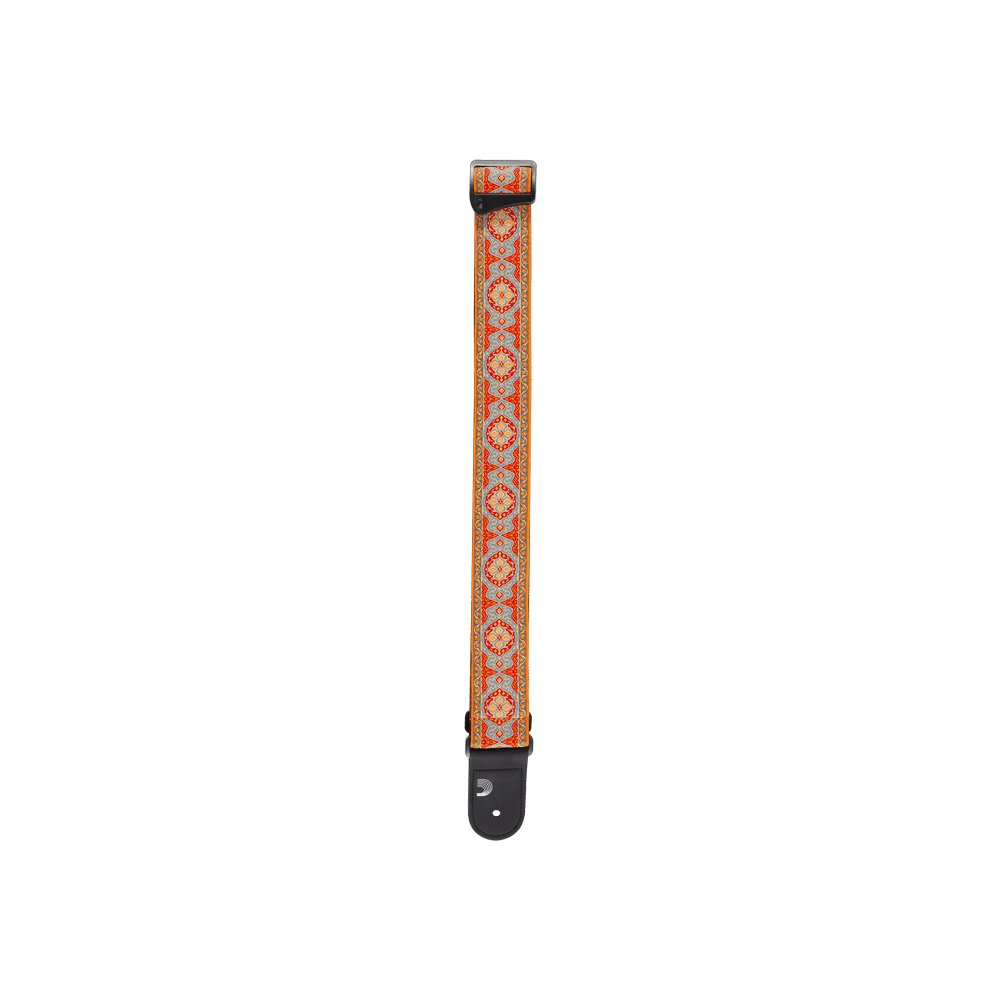 D'Addario - Eco - Comfort Guitar Strap Persian Woven - Orange - La Boîte Musicale - D'addario -