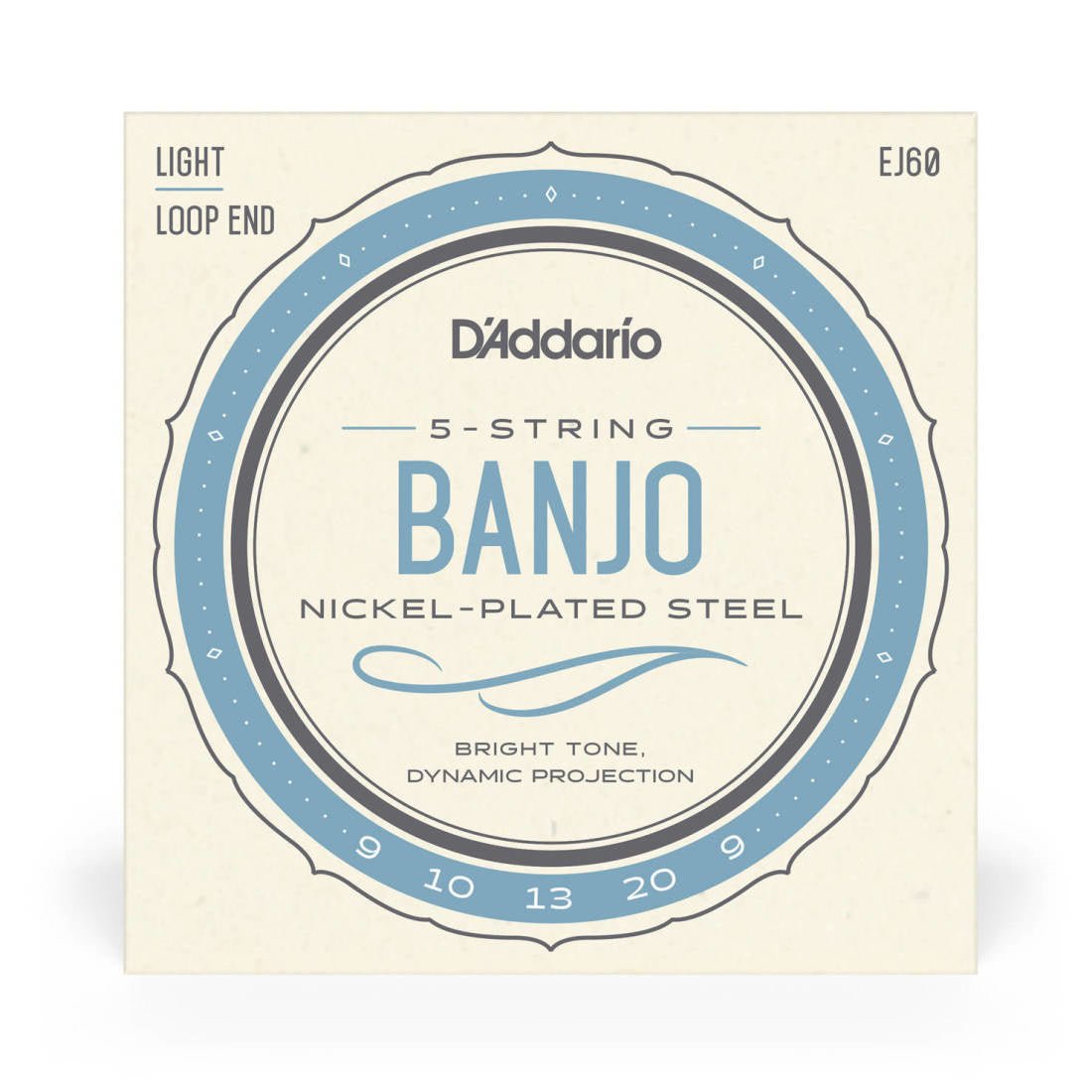 D'Addario EJ60 Banjo 9/20+9 - La Boîte Musicale - Banjo Strings - D'addario -