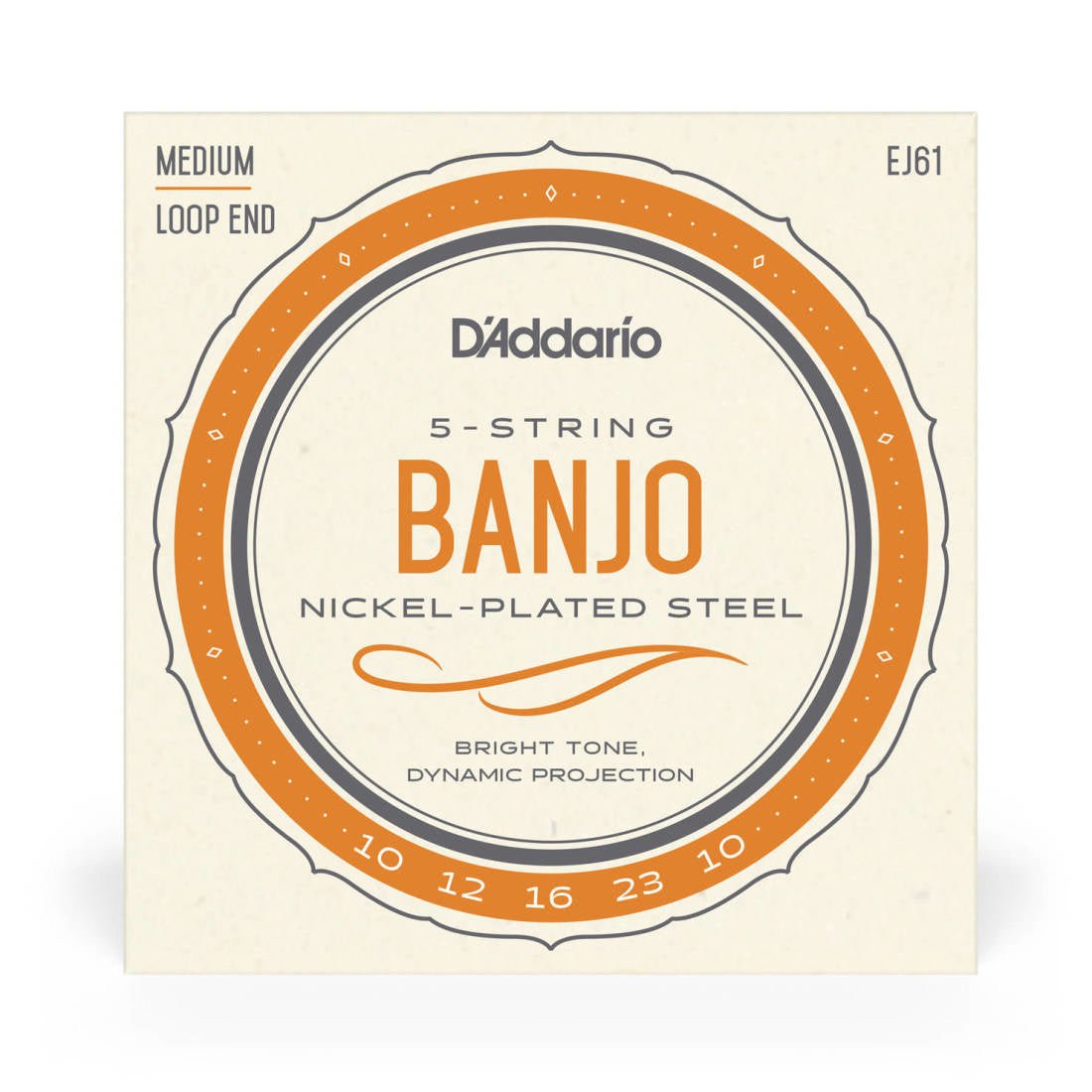 D'addario EJ61 Banjo 10/23+10 - La Boîte Musicale - Banjo Strings - D'addario -