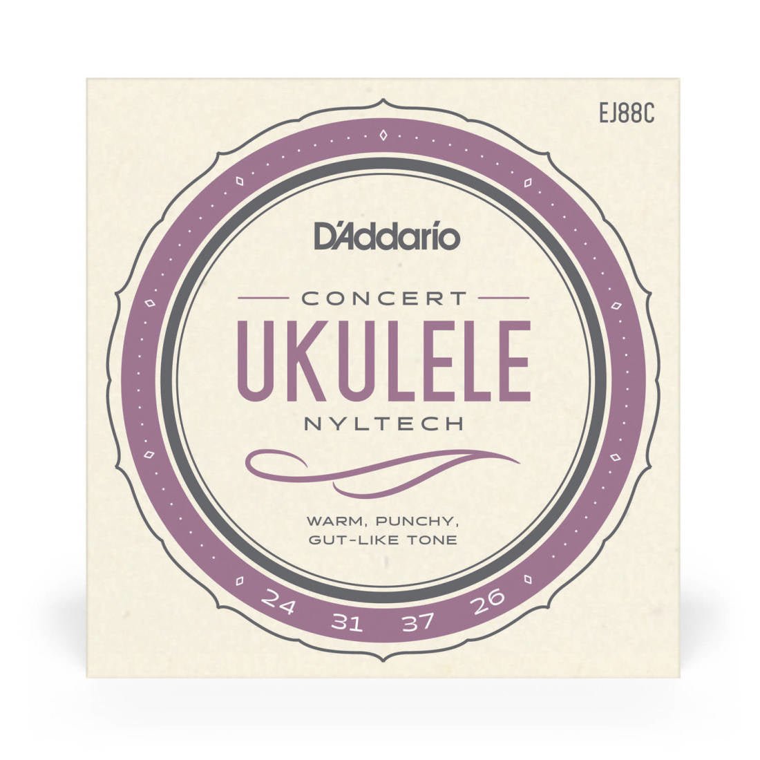 D'Addario EJ88C Ukulele Concert - La Boîte Musicale - Ukulele Strings - D'addario -