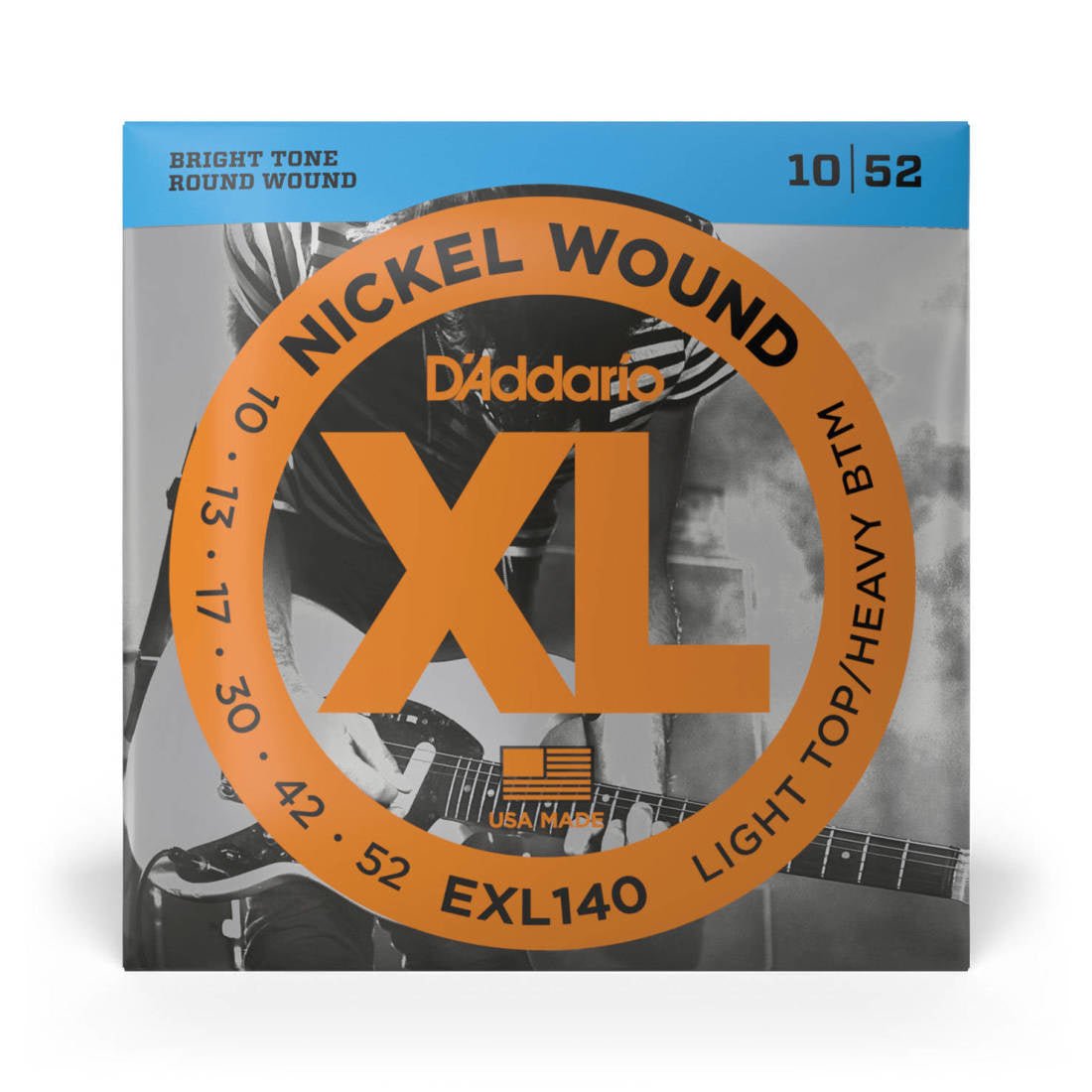 D'Addario elect. 10 - 52 XL - La Boîte Musicale - Electric Guitar Strings - D'addario -