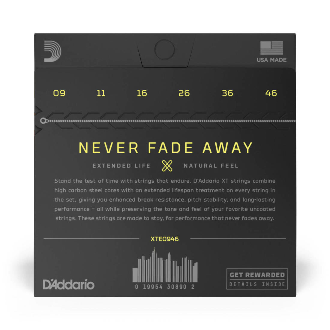 D'Addario elect. XT 09 - 46 - La Boîte Musicale - D'addario -