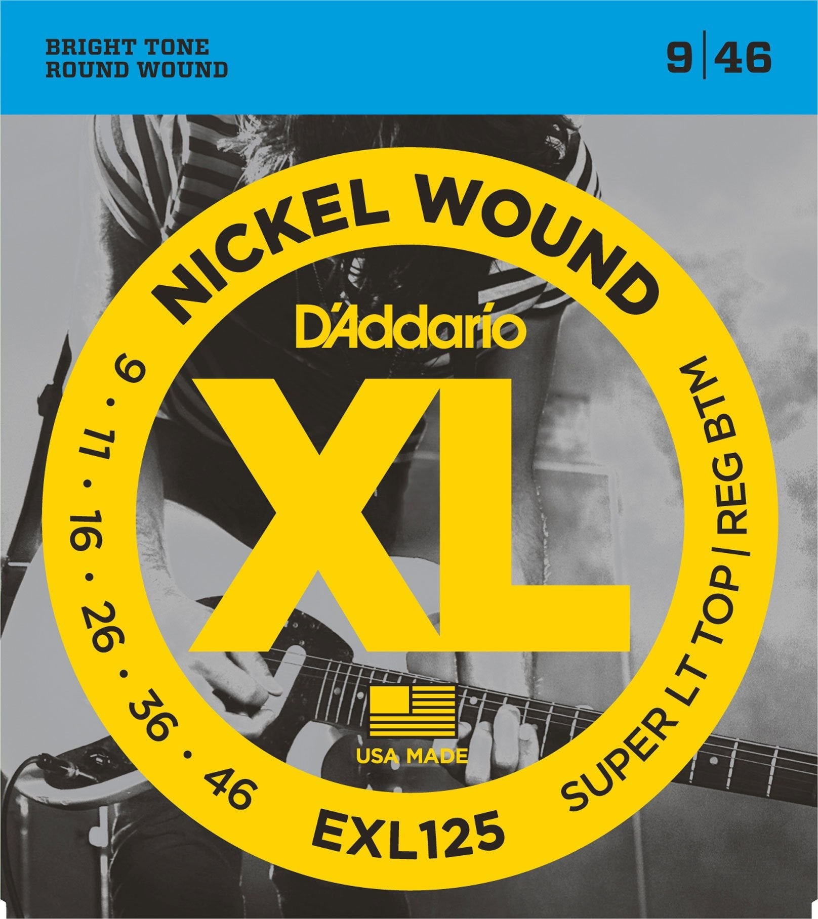 D'Addario EXL125 strings 9 - 46 - La Boîte Musicale - Electric Guitar Strings - D'addario -