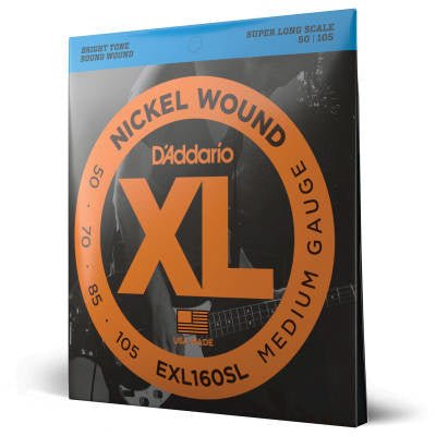 D'addario EXL160SL bass strings 50 - 105 - La Boîte Musicale - Electric Bass Strings - D'addario -