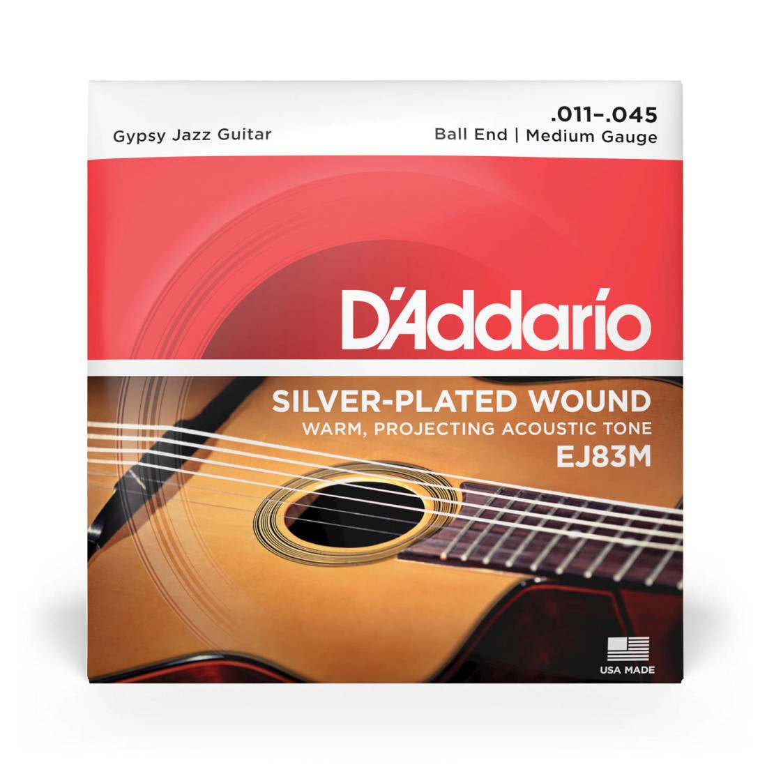 D'Addario - Gypsy Jazz 11 - 45 - La Boîte Musicale - Acoustic Guitar Strings - D'addario -