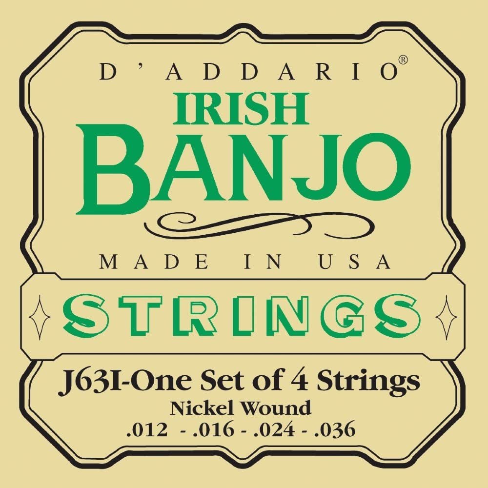 D'Addario J631 Banjo 4 Strings 12 - 36 - La Boîte Musicale - Banjo Strings - D'addario -
