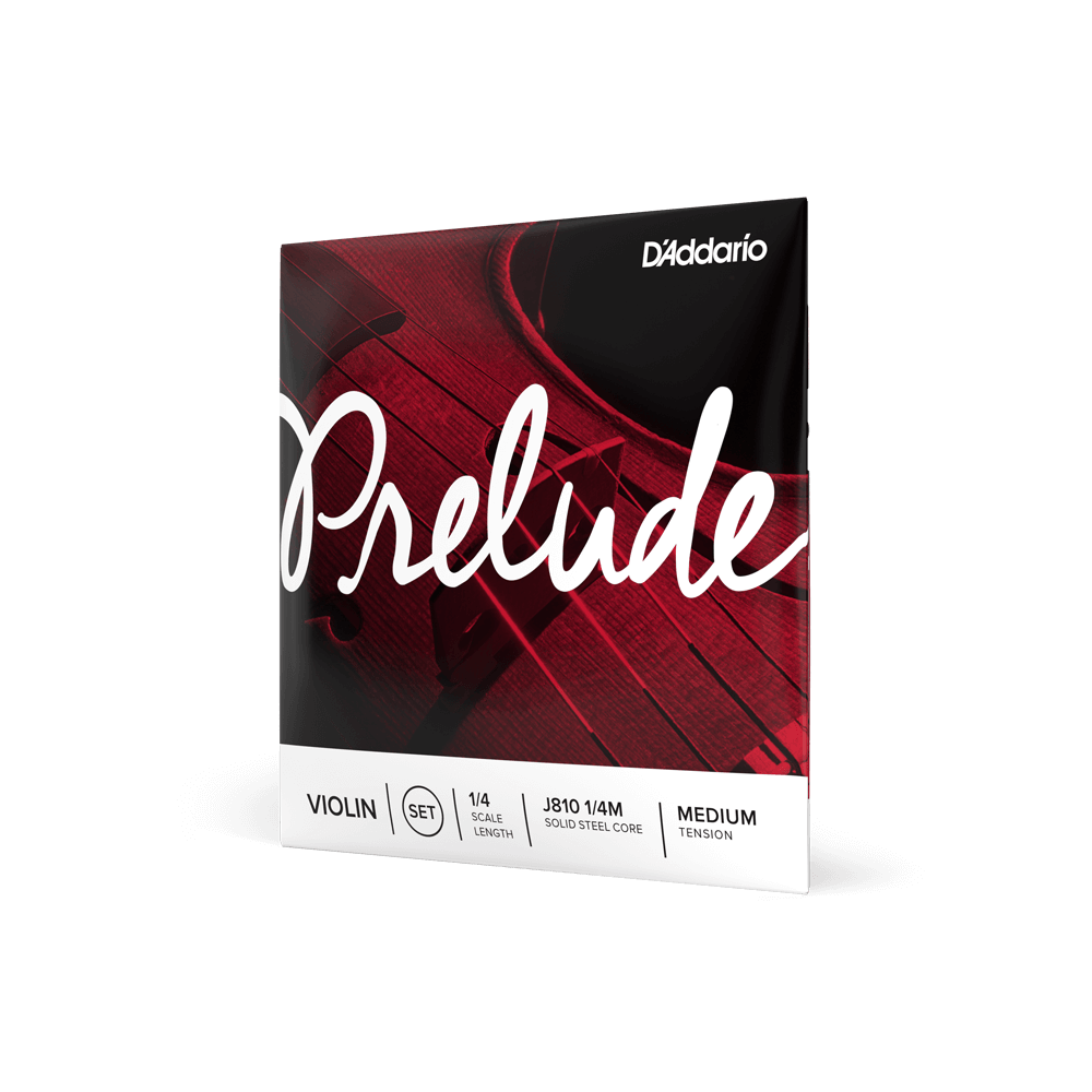 D'addario J810 Prelude Violin 1/4 Med - La Boîte Musicale - Violin Strings - D'addario -