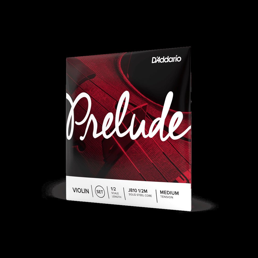 D'addario J810 Prelude Violin Strings 1/2 Med - La Boîte Musicale - Violin Strings - D'addario -