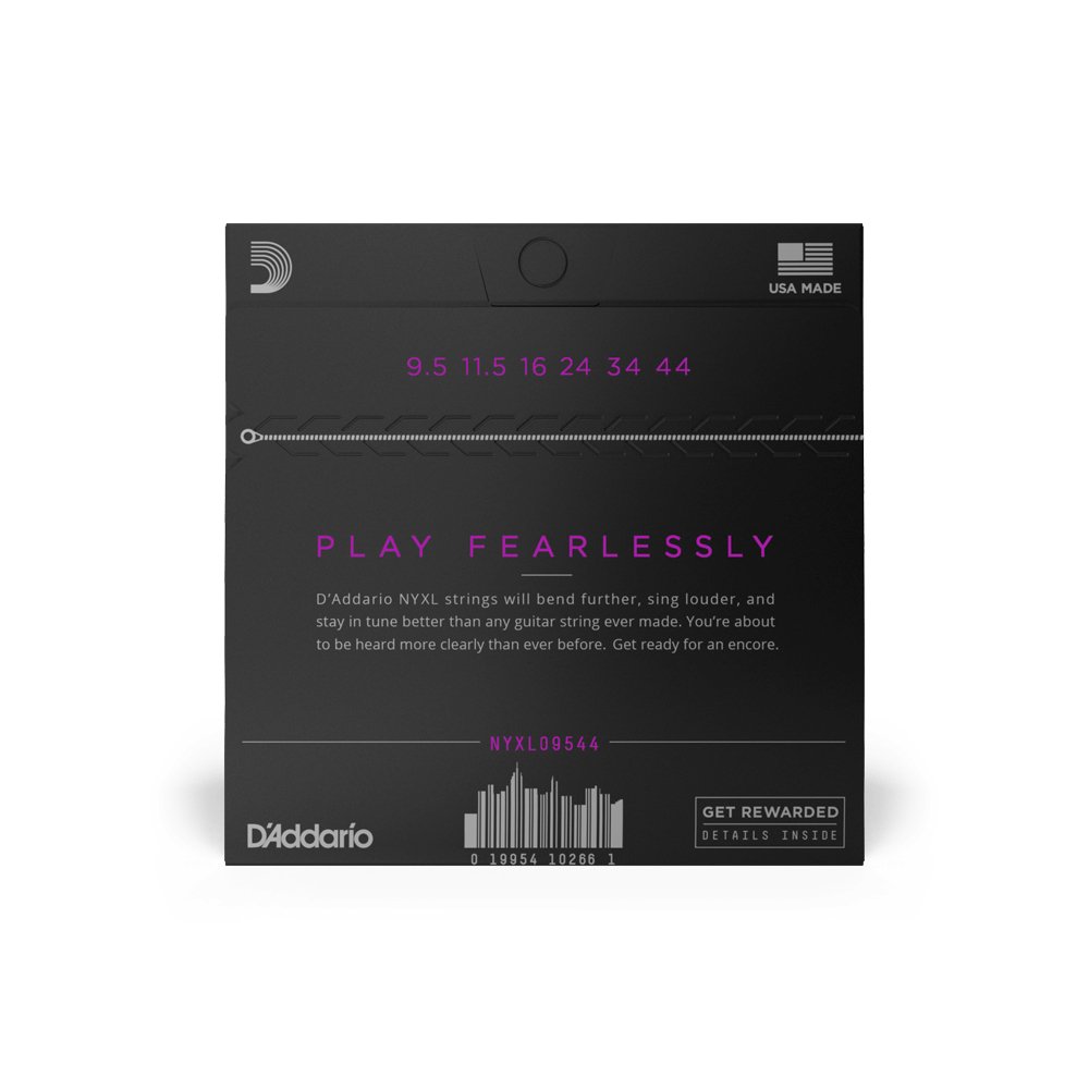 D'Addario - NYXL 9.5 - 44 Super Light Plus Electric Guitar Strings - La Boîte Musicale - Electric Guitar Strings - D'addario -