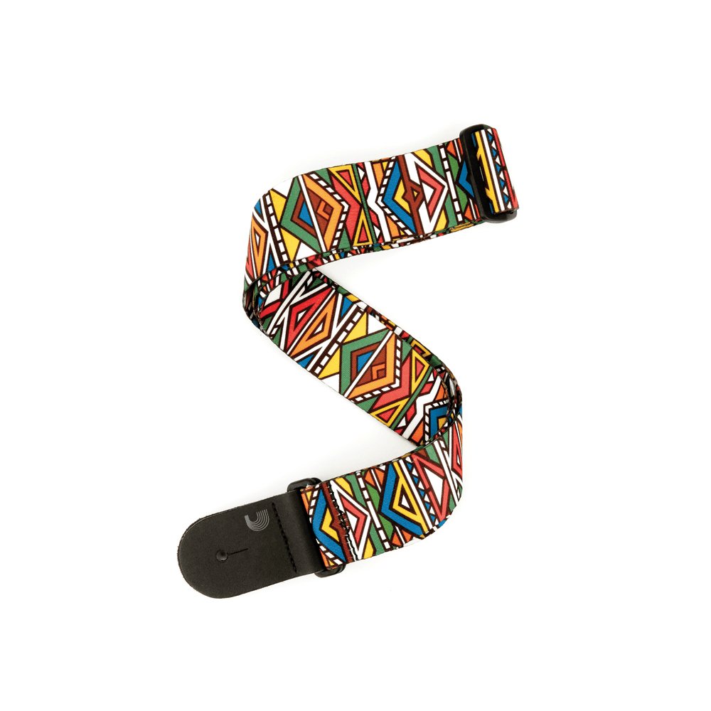 D'addario - Polyester Woven Guitar Strap Ndebele - La Boîte Musicale - D'addario -