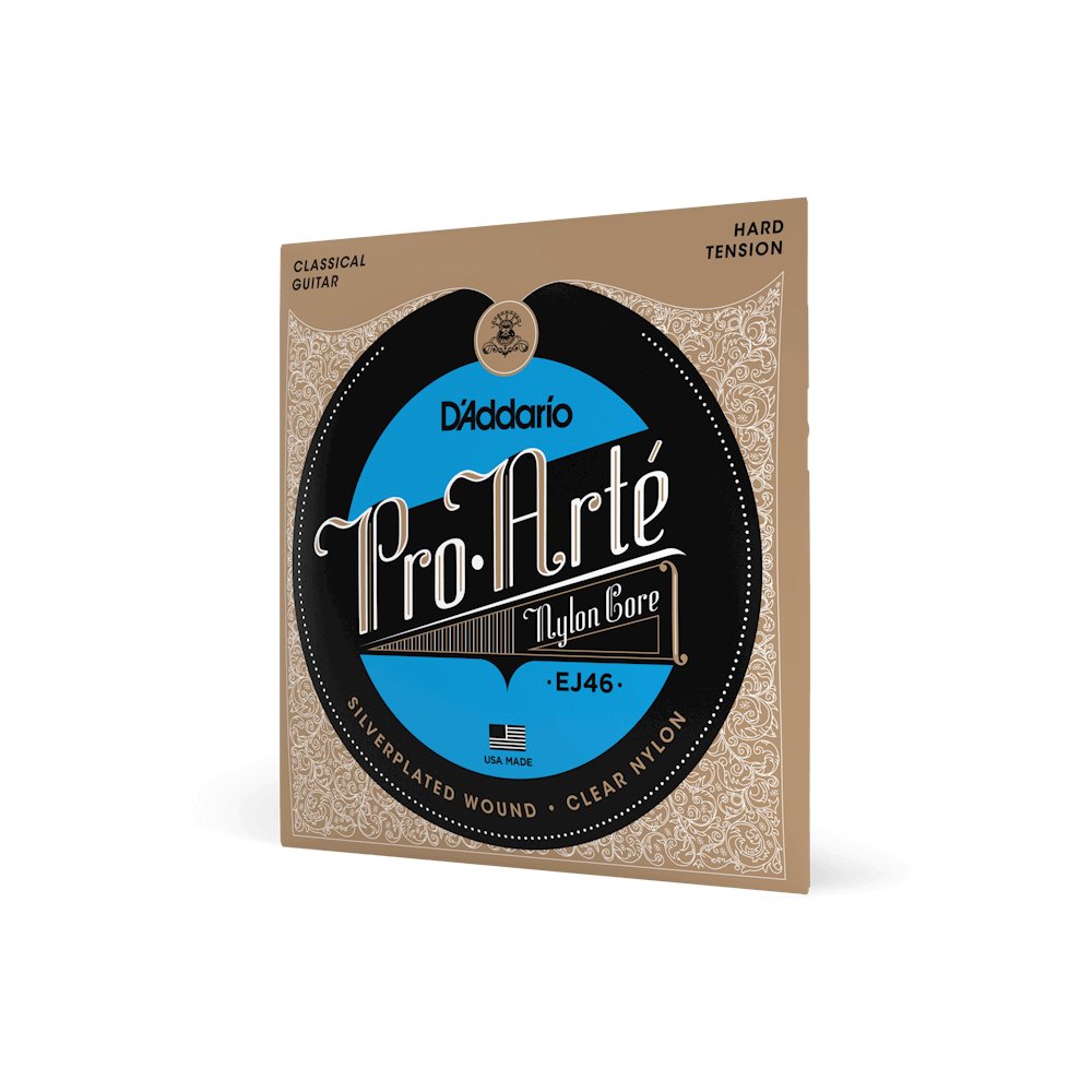 D'Addario - Silver Plated Wrap - Nylon Core - Clear Nylon Trebles - La Boîte Musicale - Classical Guitar Strings - D'addario -