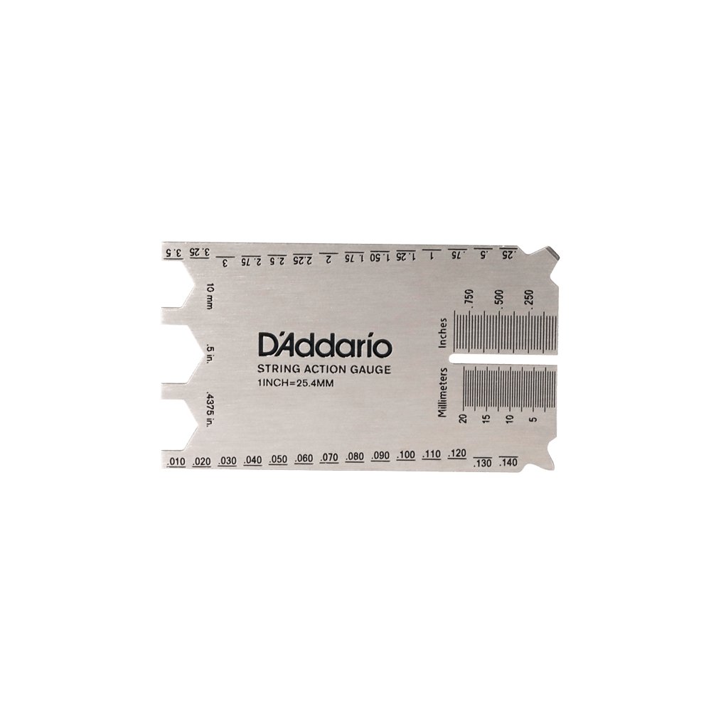 D'Addario - String Height Gauge Complete Instrument Measuring Tool - La Boîte Musicale - La Boîte Musicale -