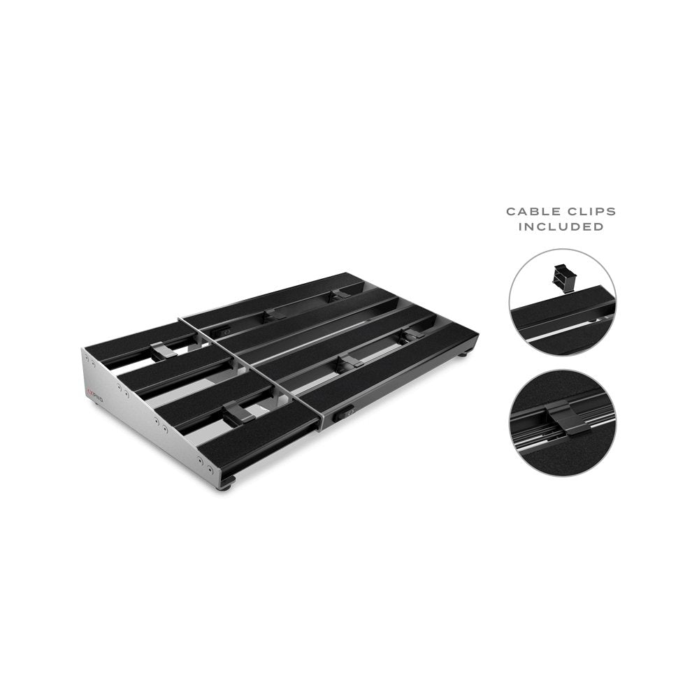 D'addario - Xpnd Pedalboards - Expanding Double Row - La Boîte Musicale - Pedalboard Systems - D'addario -