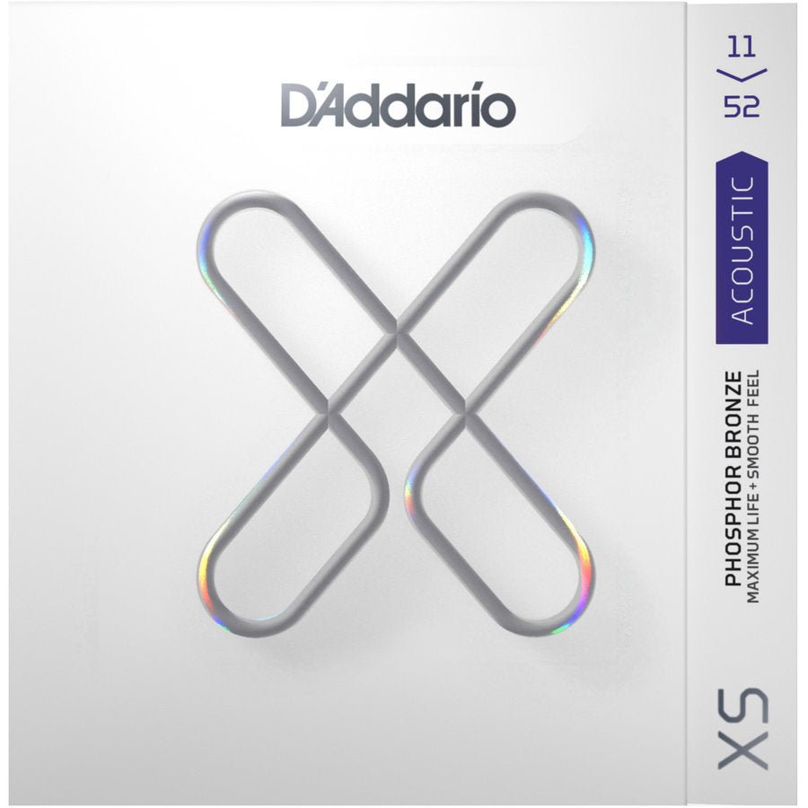 D'addario XS 11/52 acoustic guitar strings - La Boîte Musicale - Acoustic Guitar Strings - D'addario -