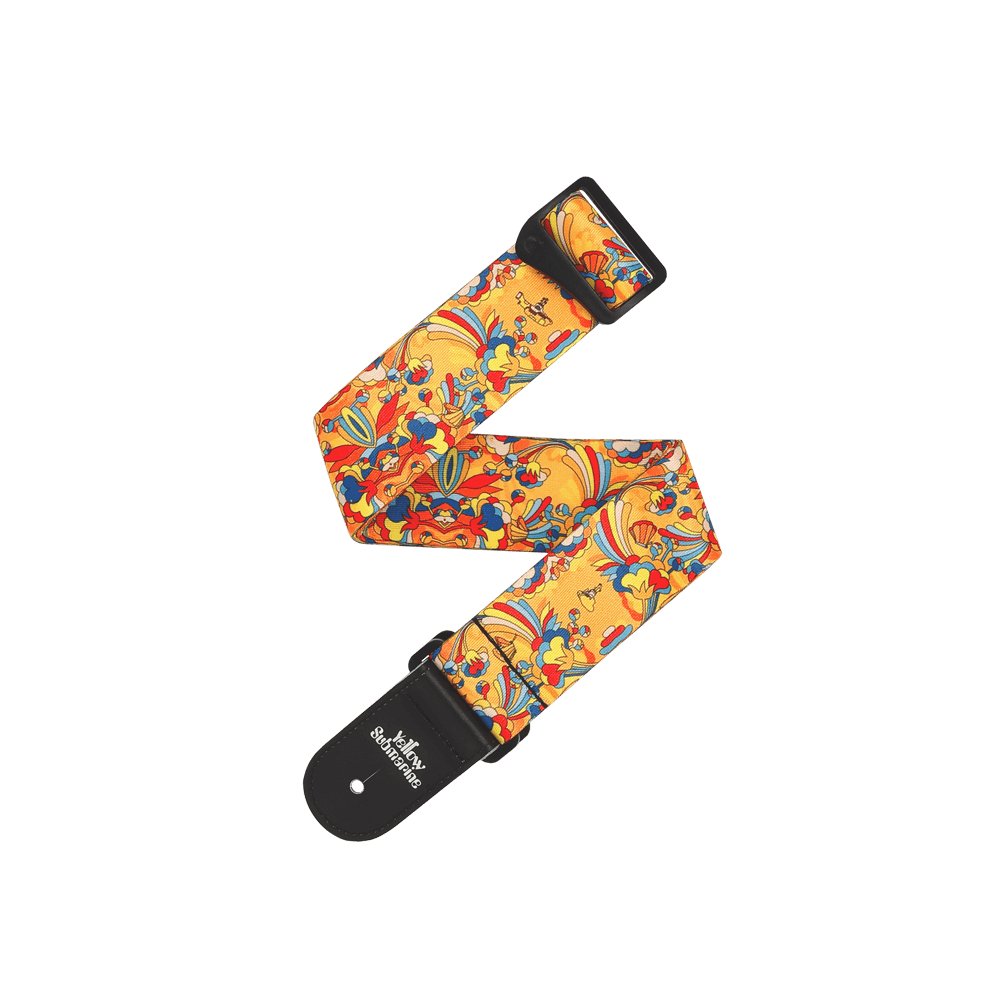D'addario - Yellow Submarine Woven Primrose Prairie Strap - La Boîte Musicale - D'addario -
