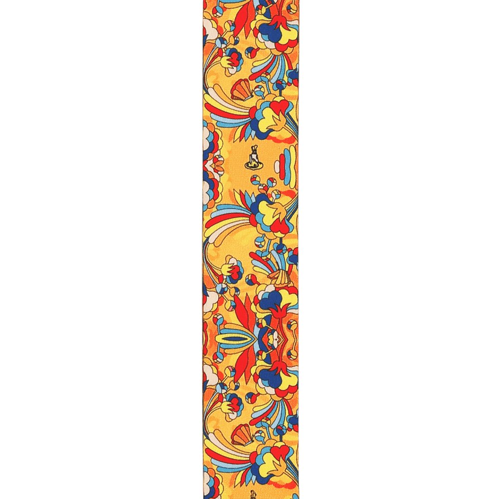 D'addario - Yellow Submarine Woven Primrose Prairie Strap - La Boîte Musicale - D'addario -
