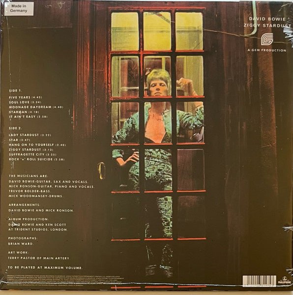 David Bowie - The Rise And Fall Of Ziggy Stardust And The Spiders From Mars - La Boîte Musicale - Vinyl Records - Vinyl Records -