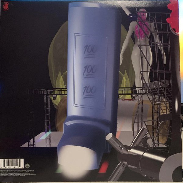 Death Grips - Government Plates - Clear Vinyl RSD Essential - La Boîte Musicale - Vinyl Records - Vinyl Records -