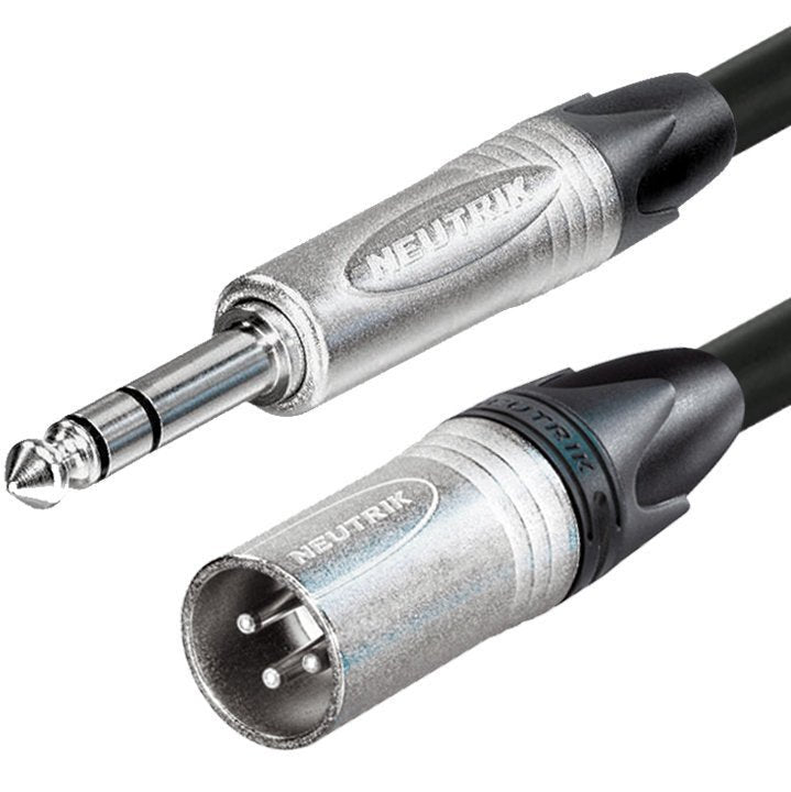 Digiflex - 10 Foot NK2/6 Adapter Cable - XLRM to Stereo Phone Plug - La Boîte Musicale - XLR Cables - Digiflex -