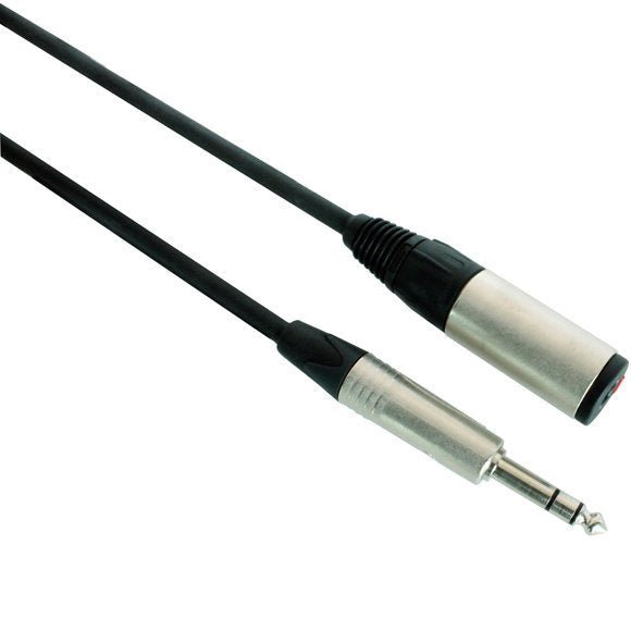 Digiflex - 1/4 Male TRS To 1/4 Female TRS 20' Tour Series - La Boîte Musicale - TRS Cables - Digiflex -