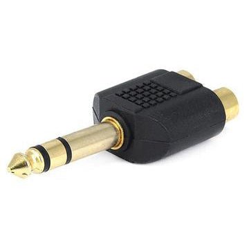 Digiflex 1/4 TRS M - 2x RCA F - La Boîte Musicale - Adapters - Digiflex -