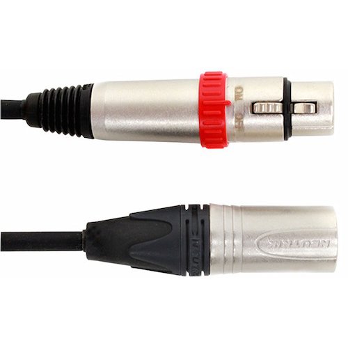 Digiflex - 25 Foot Mic Cable with Switch - XLRM to XLRF Connectors - La Boîte Musicale - XLR Cables - Digiflex -
