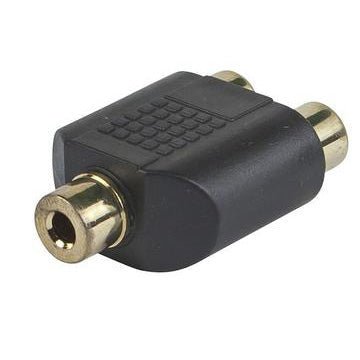 Digiflex adapter 1/8 F - 2x RCA F - La Boîte Musicale - Adapters - Digiflex -