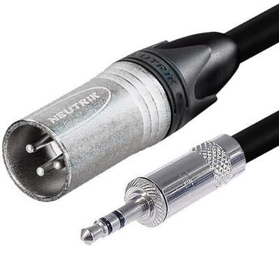 Digiflex adapter cable Male 1/8'' TRS - Male XLR 10' - La Boîte Musicale - XLR Cables - Digiflex -