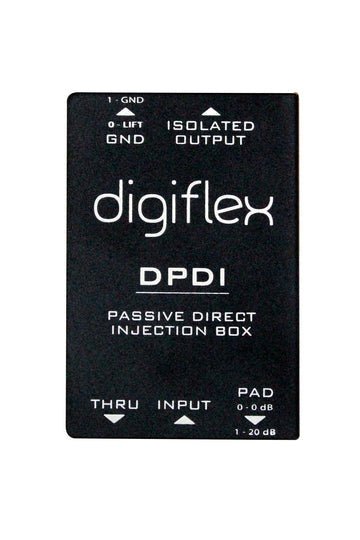 Digiflex - DI Box Passive Direct Injection Box - La Boîte Musicale - Digiflex -