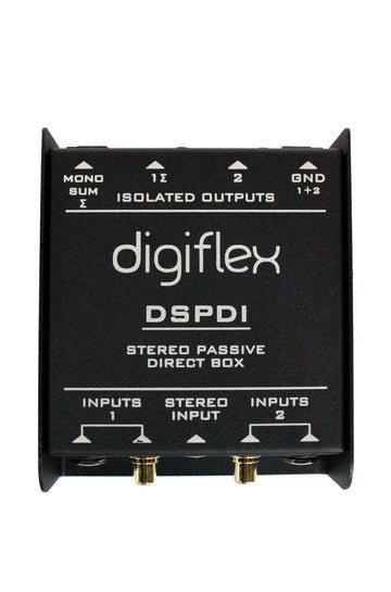 Digiflex - Stereo Passive Direct Box DSPDI - La Boîte Musicale - Digiflex -