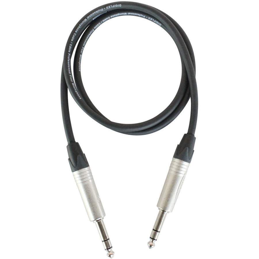 Digiflex - Stereo TRS 10' Tour series - La Boîte Musicale - TRS Cables - Digiflex -