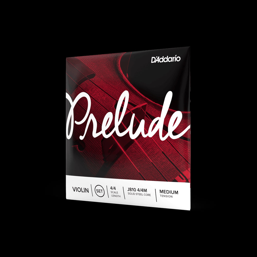 D'Addario - PRELUDE VIOLIN STRING SET String Set, 4/4 Scale, Medium Tension