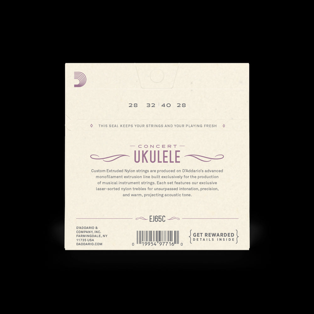 D'Addario - Concert Ukulele Set