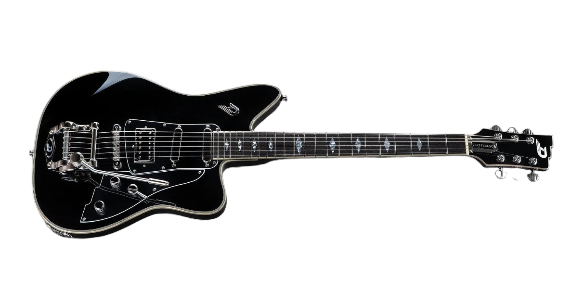 Duesenberg - Paloma Guitar in Black with Gig Bag - La Boîte Musicale - La Boîte Musicale -