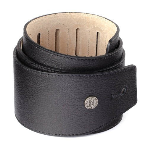 Dunlop - 3 Black Leather Boy Strap - La Boîte Musicale - Jim Dunlop -