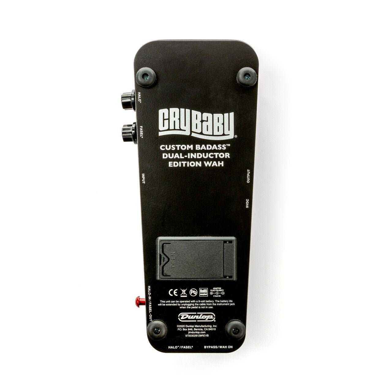Dunlop - Cry Baby Custom Badass Dual - inductor Edition Wah - La Boîte Musicale - Cry Baby - Jim Dunlop -